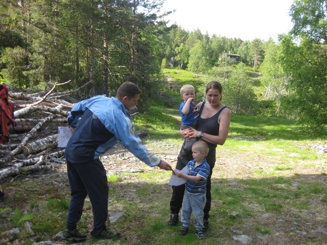 Familien siri og Knut Gunnar Ulvedal: Foto: Margunn Hjelmeset 